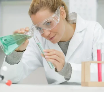 Prescription Safety Glasses Protecting Eyes In Workplace