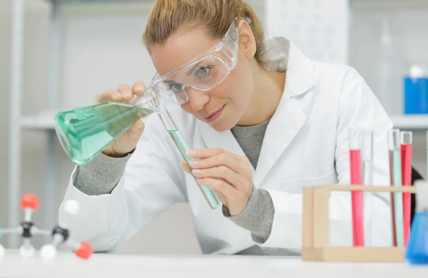 Prescription Safety Glasses Protecting Eyes In Workplace