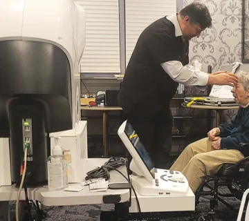 Convenience In Eye Care Mobile Exams