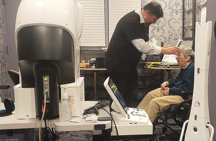 Convenience In Eye Care Mobile Exams